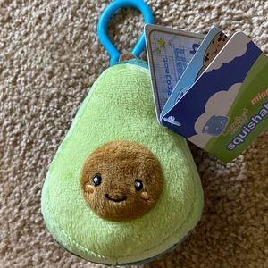 Squishable Avocado Keychain Accessory